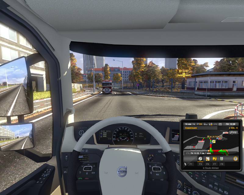 Euro truck simulator 2 моды на интерьер